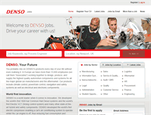 Tablet Screenshot of densojobs.com